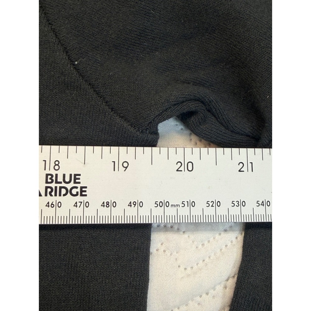Vintage Screen Stars KZLE 93 FM Hit Radio Sweatshirt Black Raglan USA Large - Picture 6 of 7